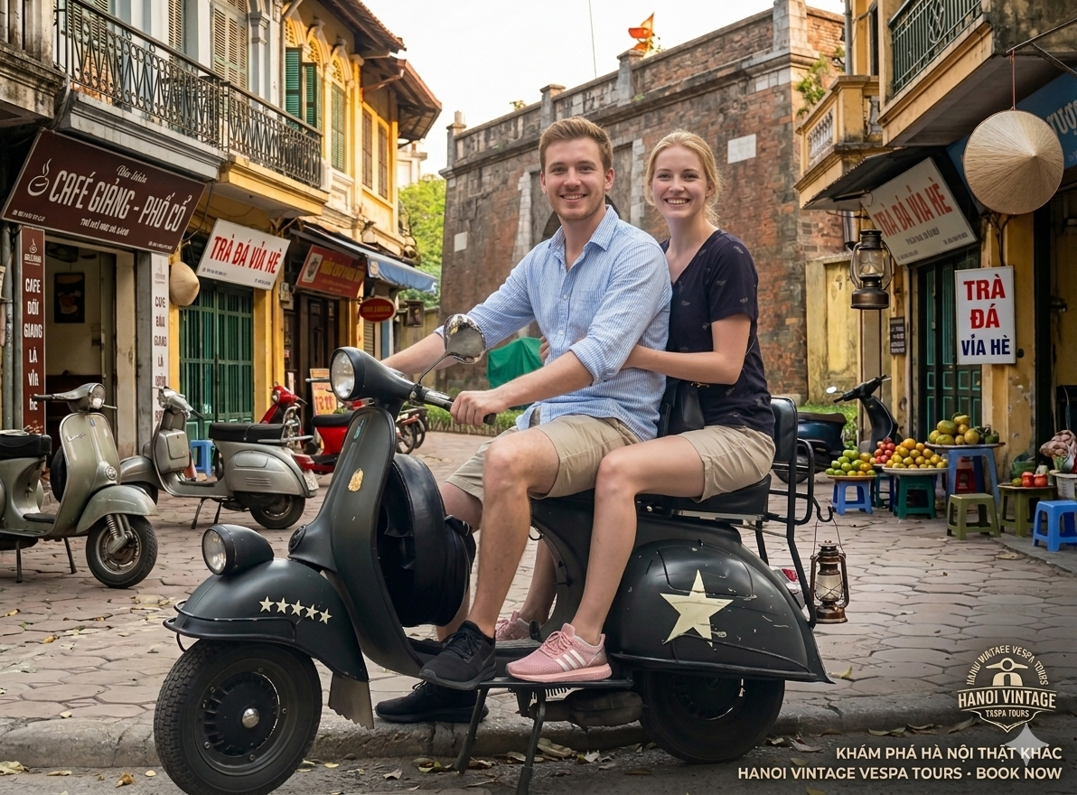 thuê xe vespa cổ hà nội